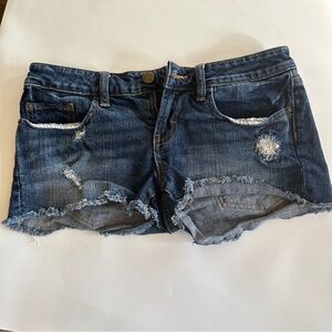BP by Nordstrom Junior Distressed Denim Shorts SZ 5